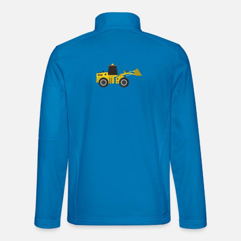 Excavator - Unisex Softshell Jacket - light blue