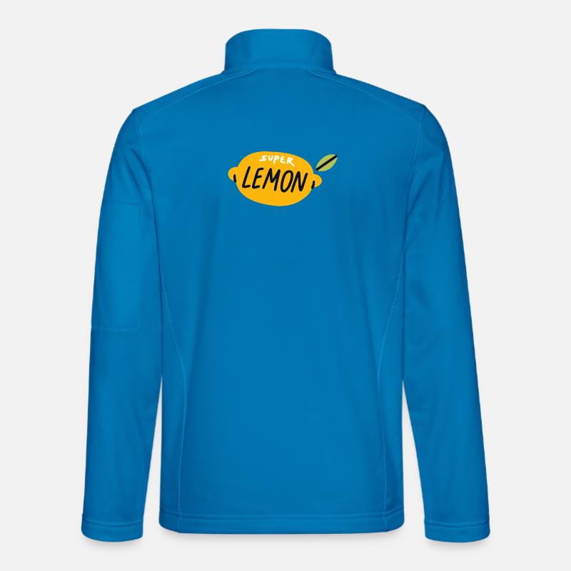 Super Lemon Shirt Cute Fruit Design Summer Unisex Softshelljacke