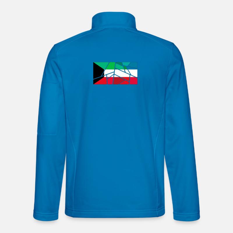 Flag Kuwait - Unisex Softshell Jacket - light blue