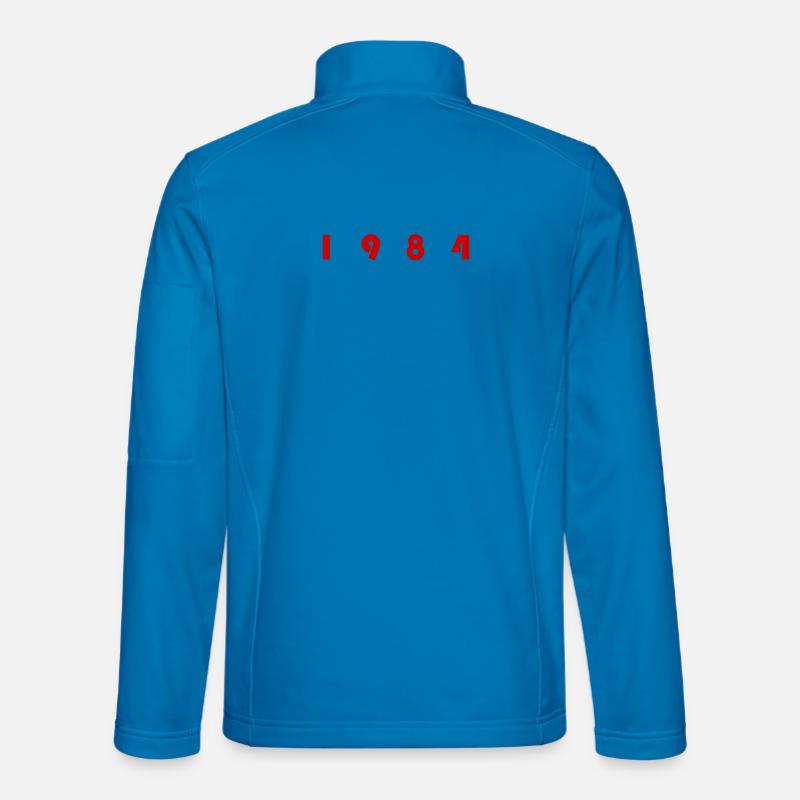 1984 - Unisex Softshelljacke - Lichtblau
