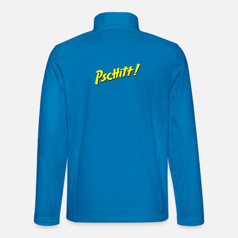 Zitronenspray - Unisex Softshelljacke - Lichtblau