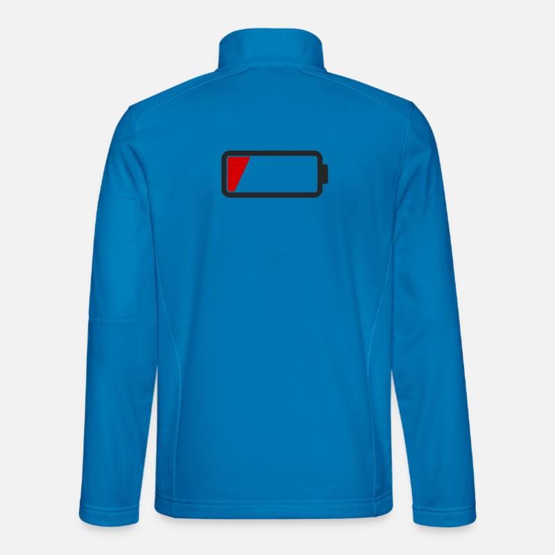 battery empty Unisex Softshell Jacket