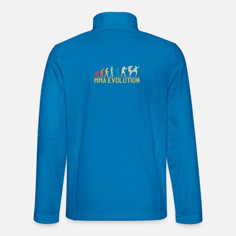 MMA Evolution Silhouette Design Unisex Softshelljacke