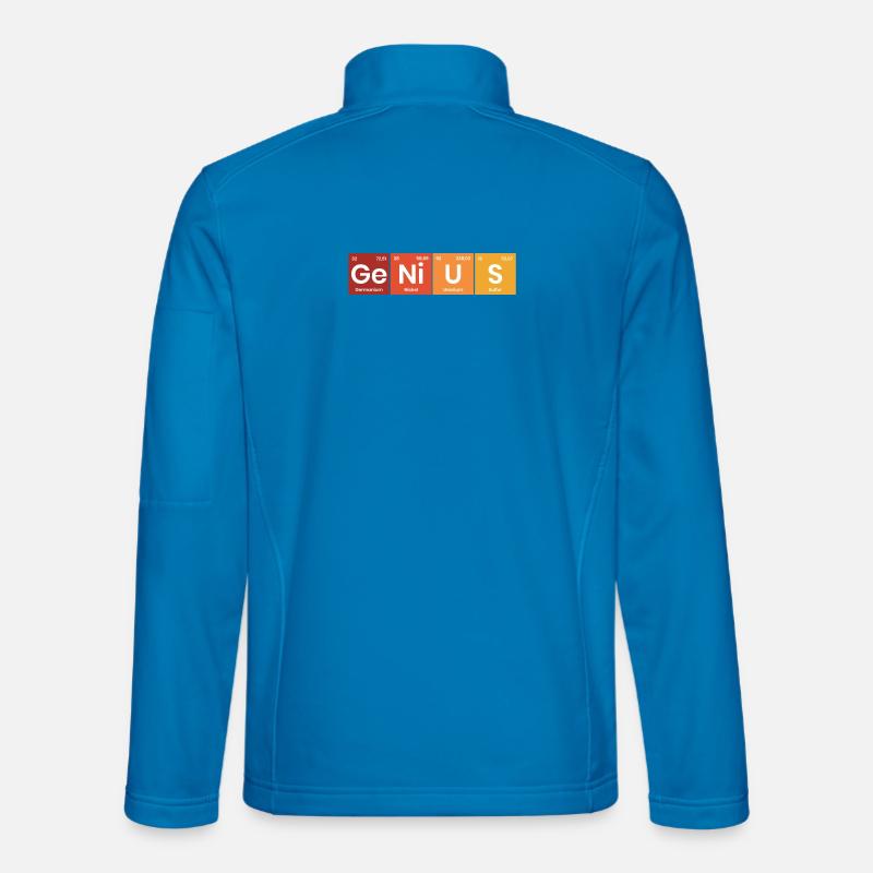 Periodic Table Genius Unisex Softshell Jacket