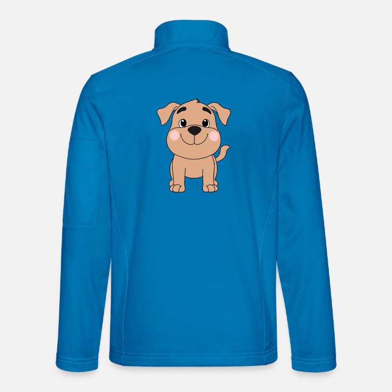 Dog - Unisex Softshell Jacket - light blue