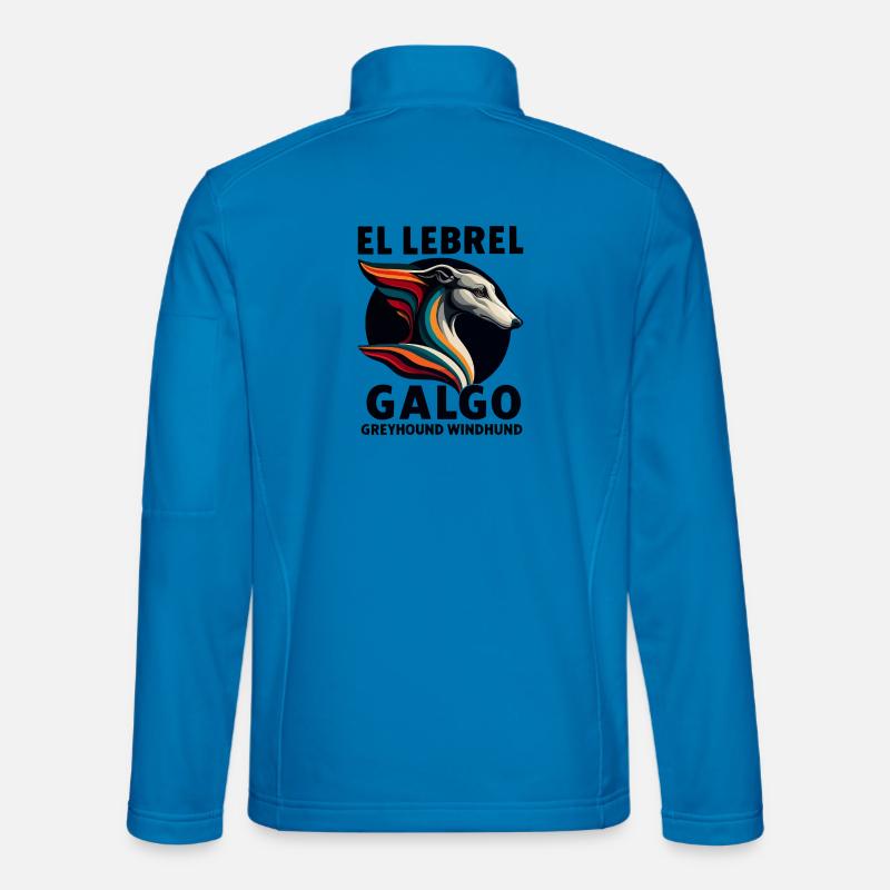El Lebrel No1 - Unisex Softshell Jacket - light blue