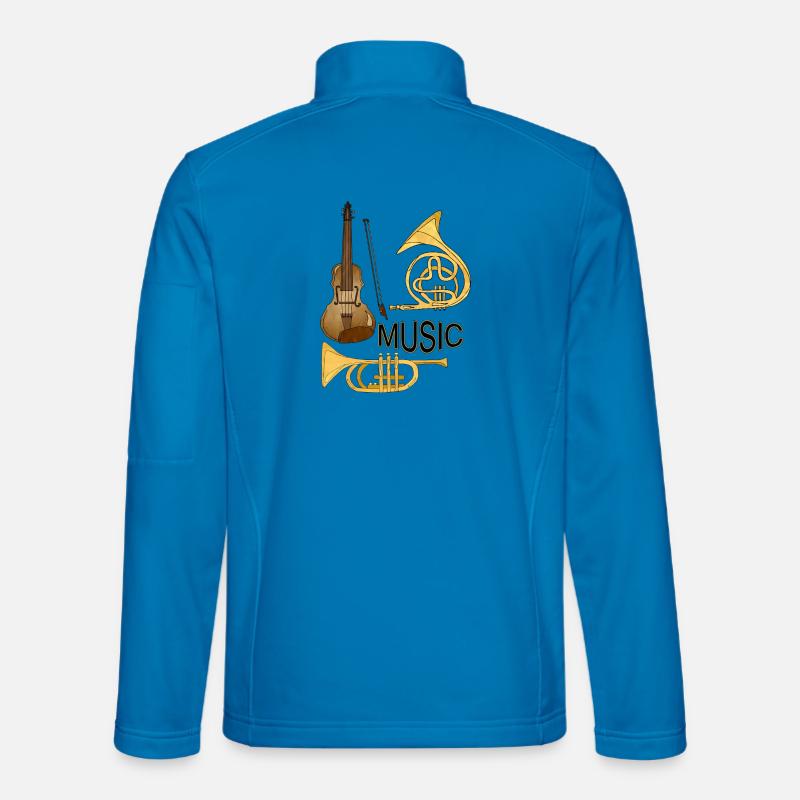 Musical instruments Unisex Softshell Jacket