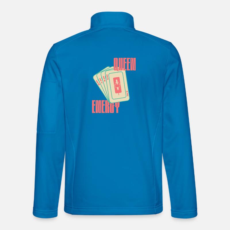Queen Energy - Unisex Softshell Jacket - light blue