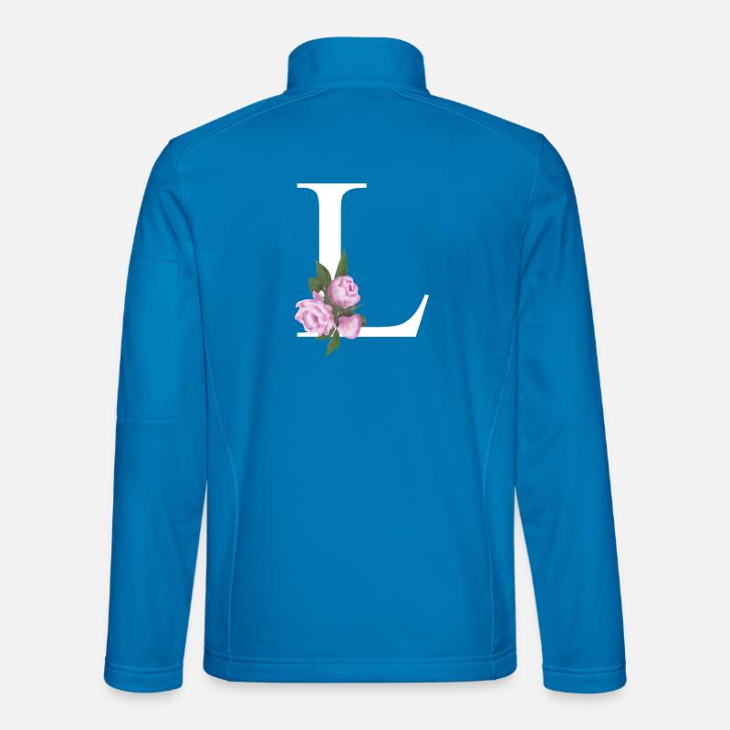 L - Unisex Softshelljacke - Lichtblau