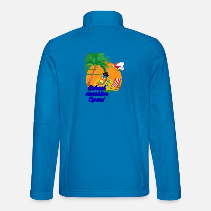 School vacation - Unisex Softshell Jacket - light blue