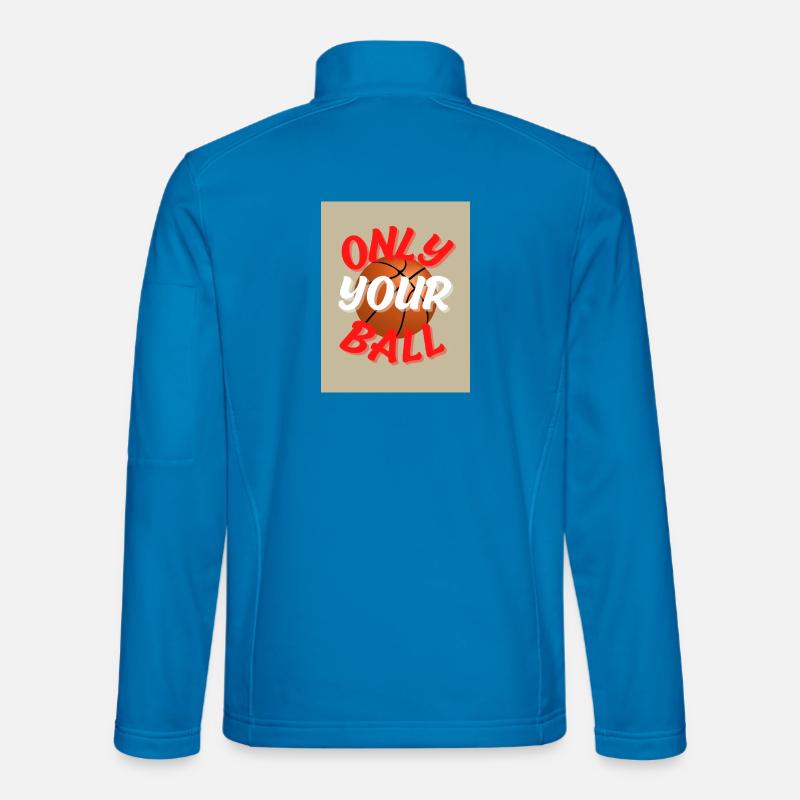 Unique basketball design for fans - Unisex Softshell Jacket - light blue
