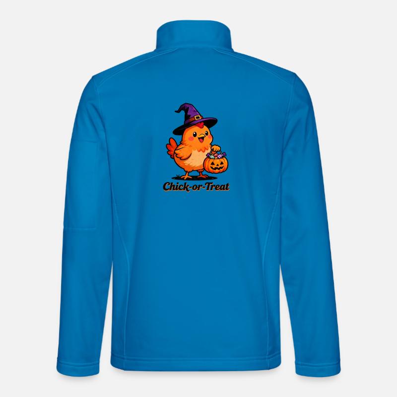 Chick-or-Treat - Unisex Softshell Jacket - light blue