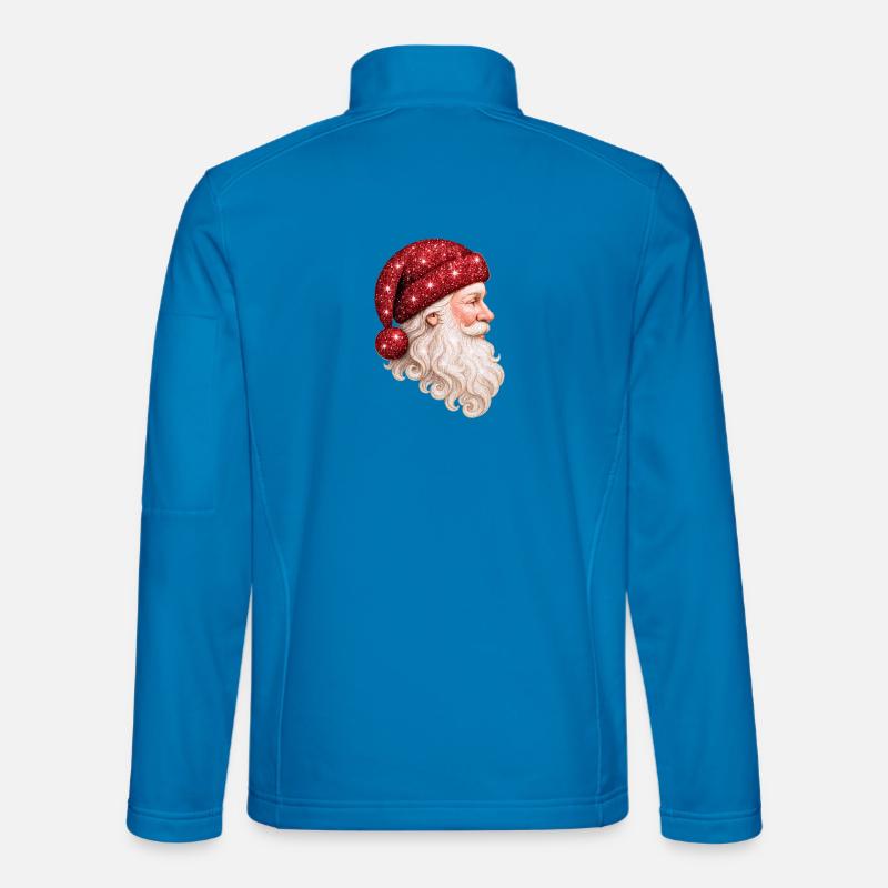 STAR SANTA — Red Glitter MAX - Unisex Softshell Jacket - light blue