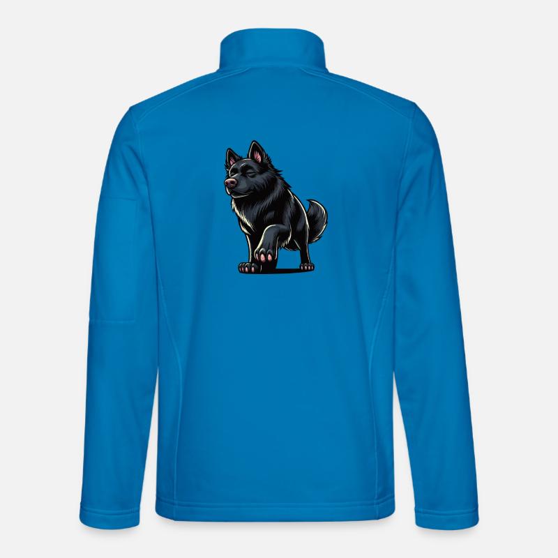 Black German Shepherd German Shepherd Owner Unisex Softshell Jacket
