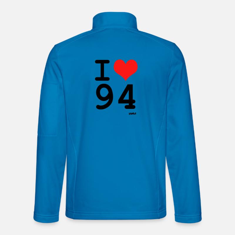 i love 94 Val de Marne - Unisex Softshell Jacket - light blue