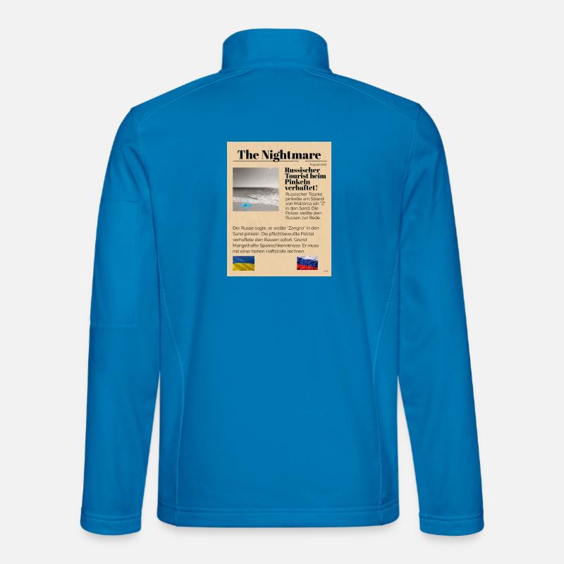 The Nightmare 2 Ironic - Unisex Softshell Jacket - light blue