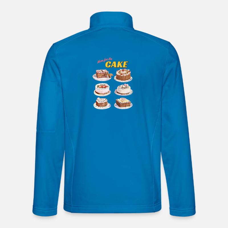 Kuchenkollektion mit Retro-Vibes - Unisex Softshelljacke - Lichtblau
