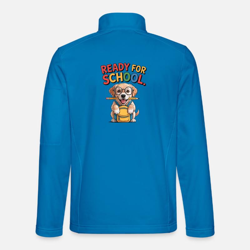Scuola Cucciolo - Giacca softshell unisex - celeste