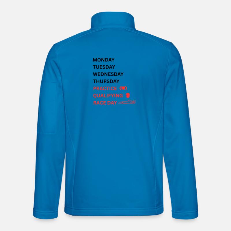 Rennpraxis Qualifying Race Day - Unisex Softshell Jacket - light blue