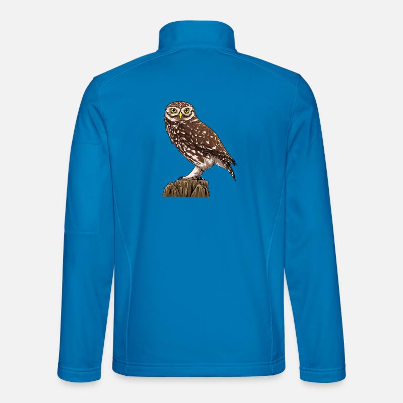 Little Owl - Unisex Softshelljacke - Lichtblau
