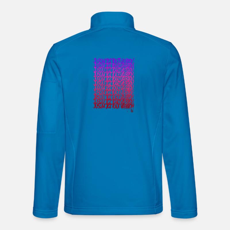 So weit so gut - Unisex Softshelljacke - Lichtblau
