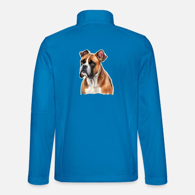 Boxer - Unisex Softshell Jacket - light blue