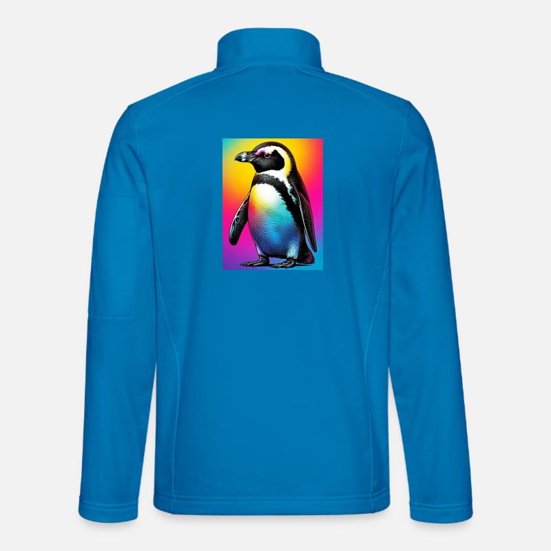 Pinguin - Unisex Softshelljacke - Lichtblau