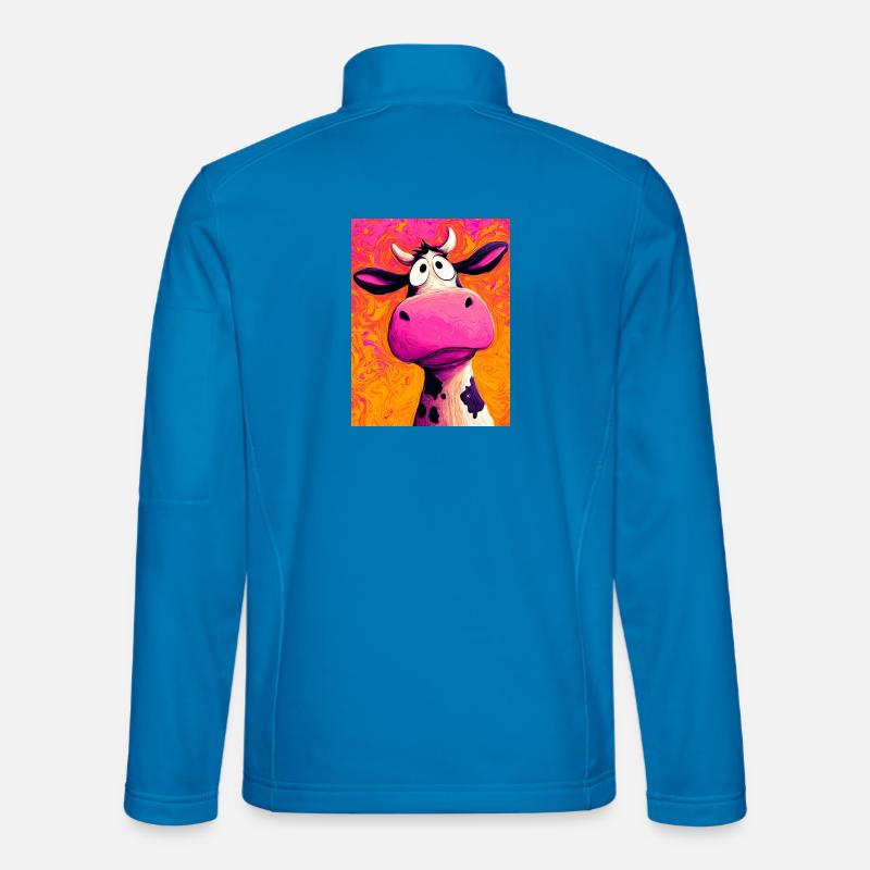 vache Veste en tissu softshell Unisexe