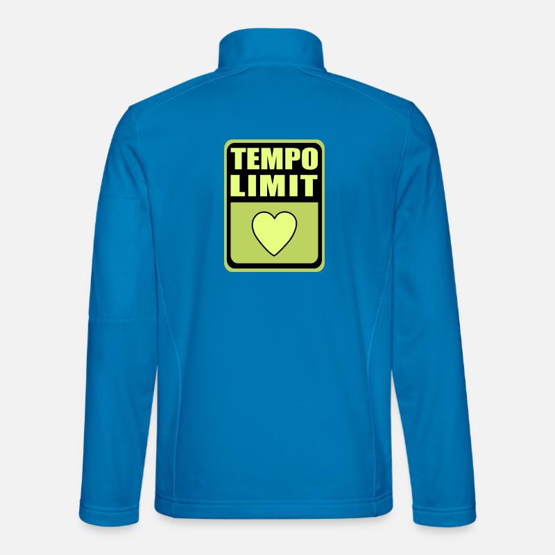 Speed limit - Unisex Softshell Jacket - light blue