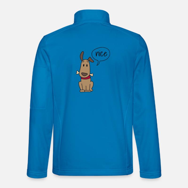 Cute dog Unisex Softshell Jacket