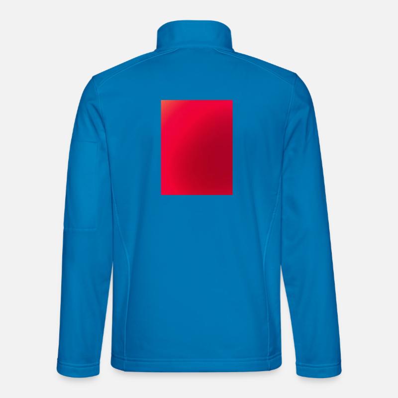 Bright red shimmer pattern - Unisex Softshell Jacket - light blue