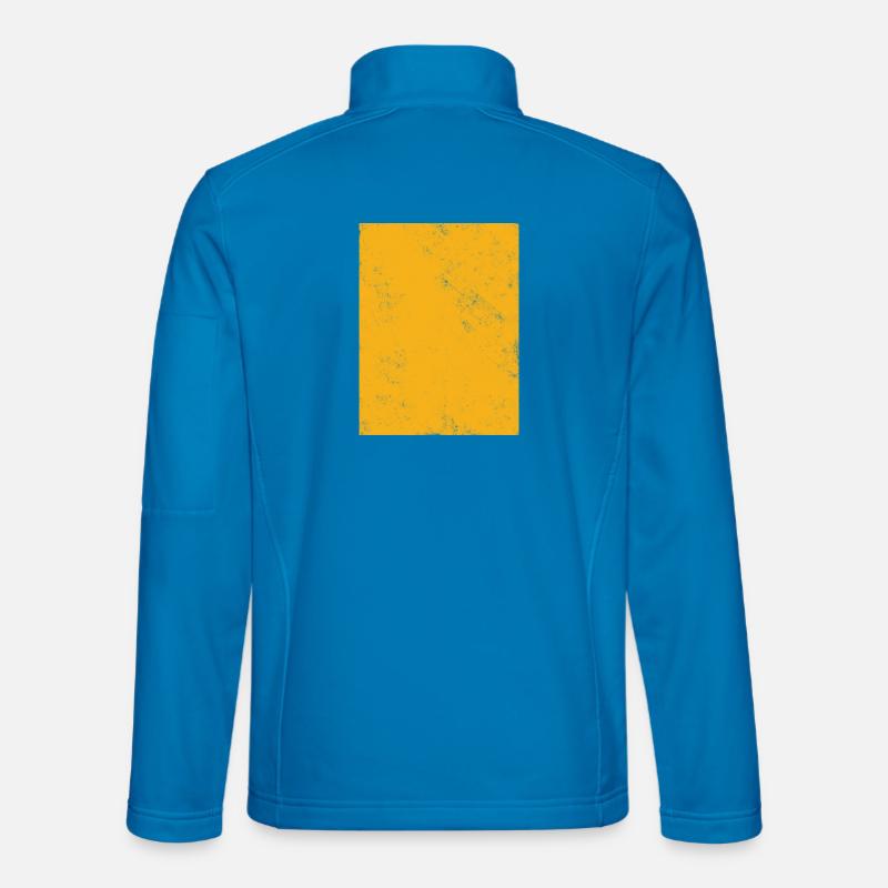 Golden gradient design for elegance Unisex Softshell Jacket