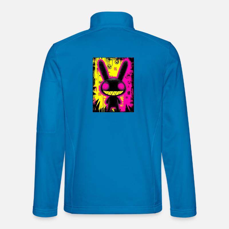 Urban Neon Bunny - Unisex Softshell Jacket - light blue