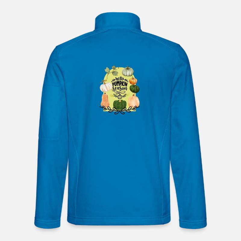 Hello Pumpkin Season - Unisex Softshell Jacket - light blue