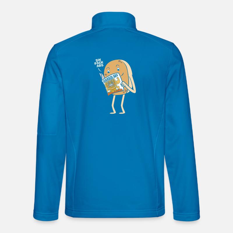 Pfannkuchen - Unisex Softshelljacke - Lichtblau