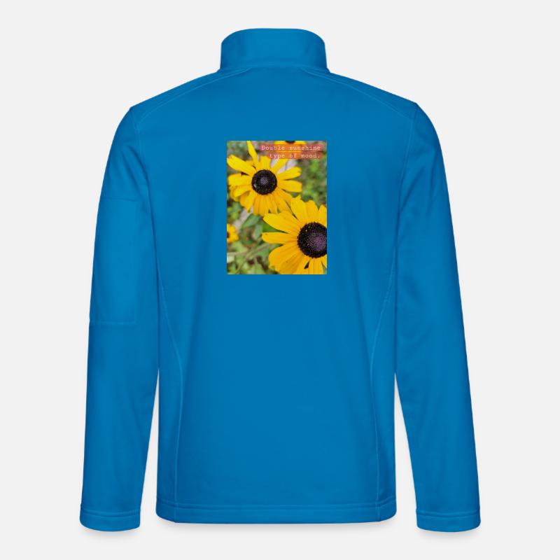 Doppelter Sonnenschein - Unisex Softshelljacke - Lichtblau