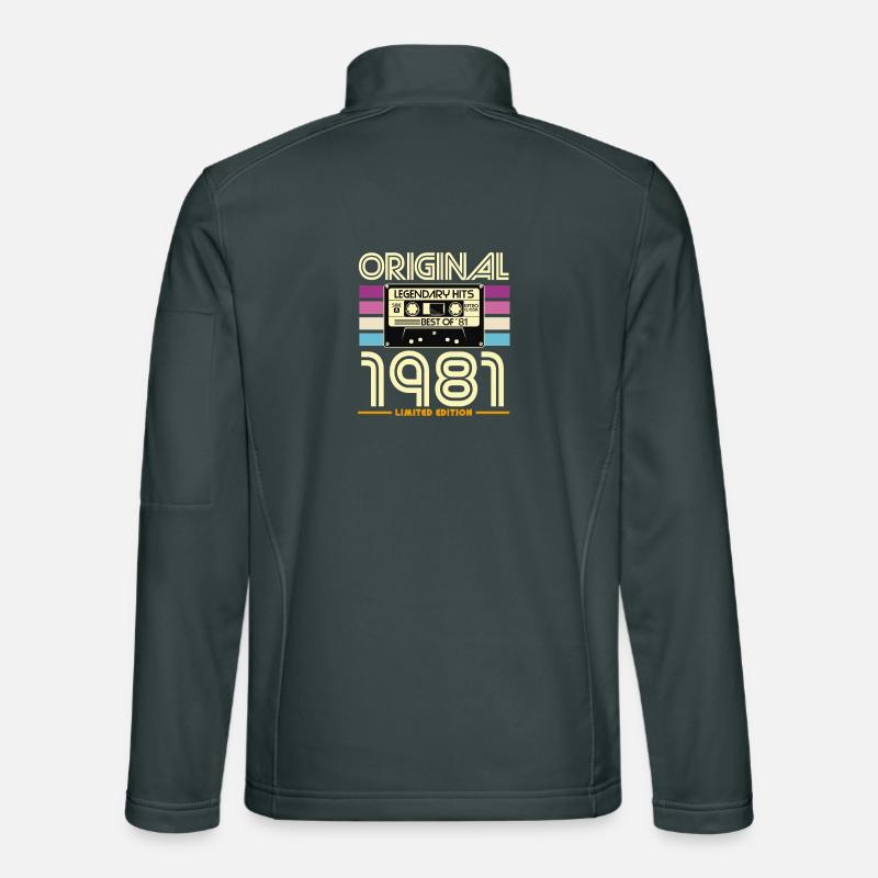 Original 1981 Retro Limited Edition Unisex Softshell Jacket