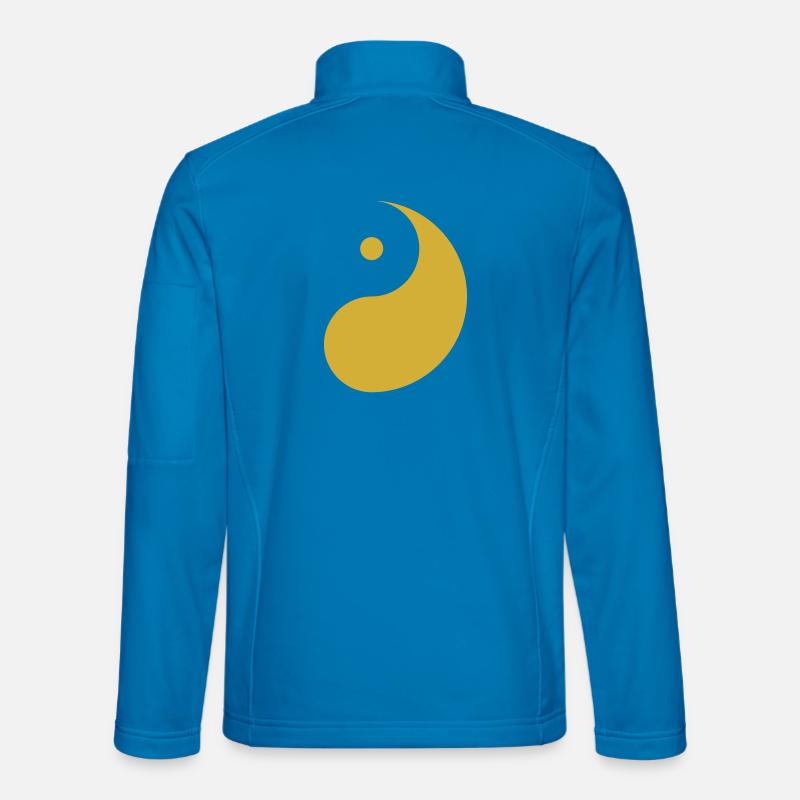 Yang Gold - Unisex Softshelljacke - Lichtblau