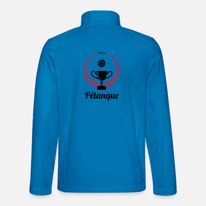 Petanque / Boules / Sport / Game / Pastis Unisex Softshell Jacket