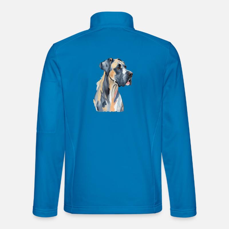 Mastiff - Unisex Softshell Jacket - light blue