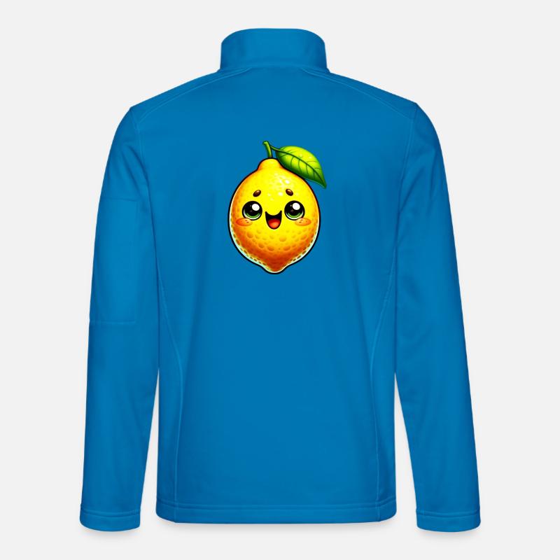 Lemon Lemons - Unisex Softshell Jacket - light blue