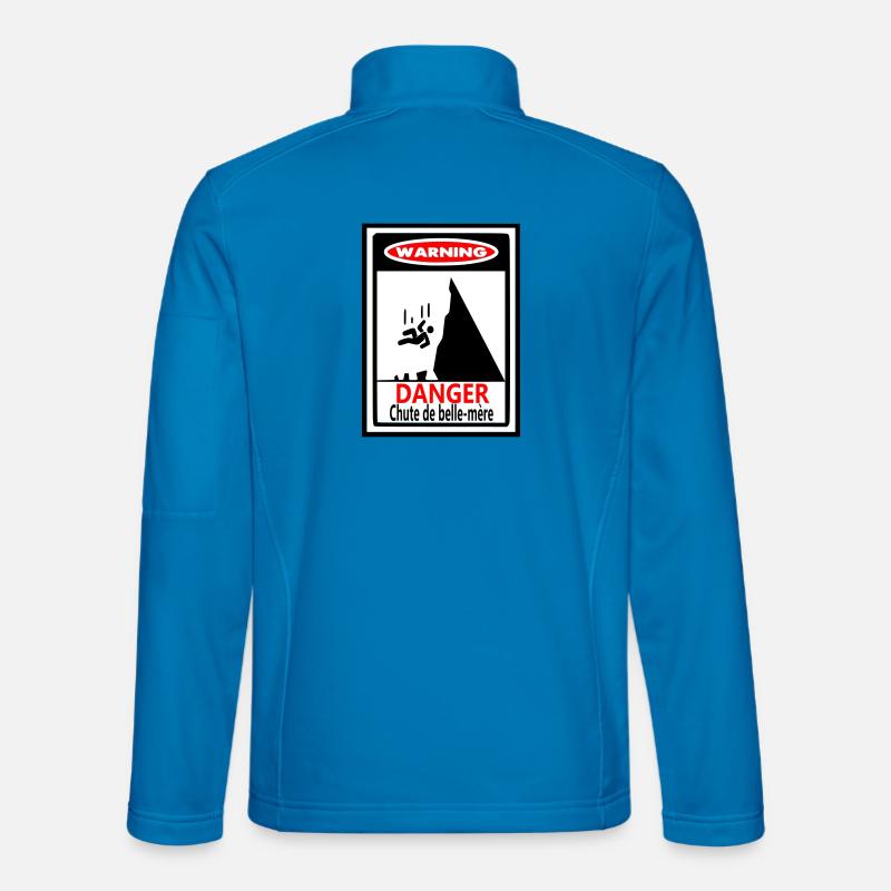 Warnung: Der Sturz der Schwiegermutter - Unisex Softshelljacke - Lichtblau