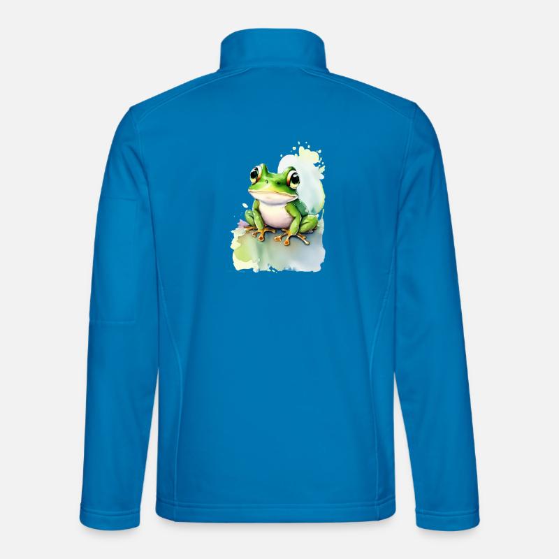 Grenouille Veste en tissu softshell Unisexe