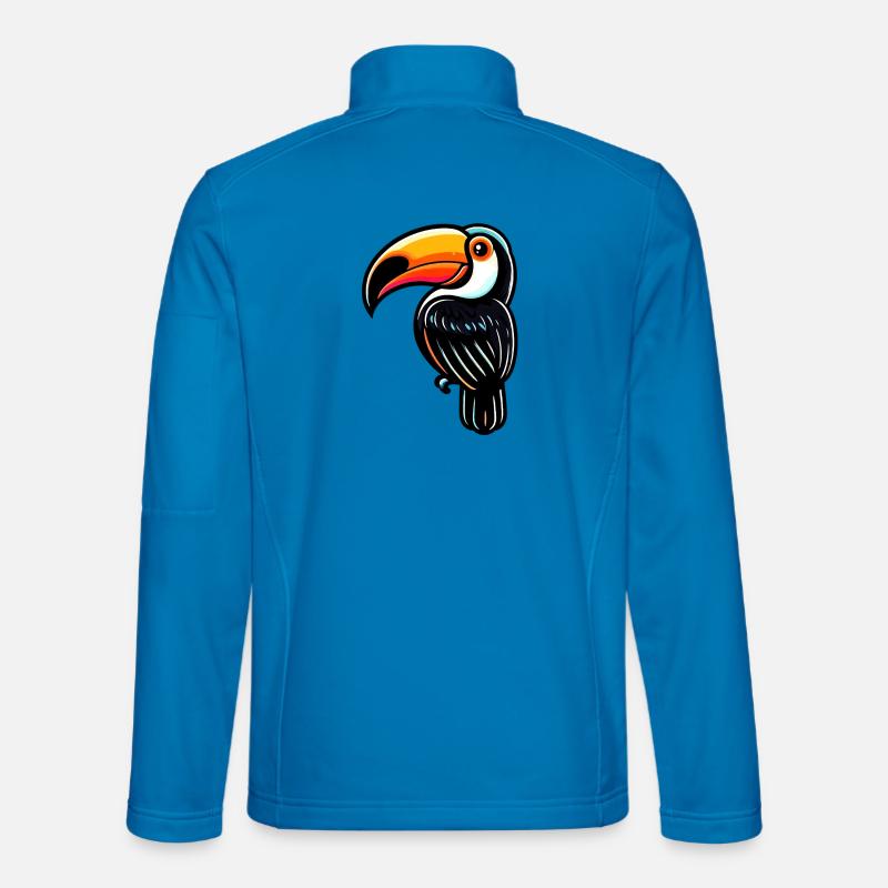 Toucan - Unisex Softshell Jacket - light blue