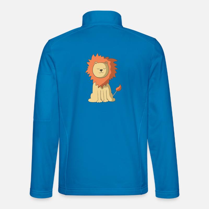 lion - Unisex Softshell Jacket - light blue