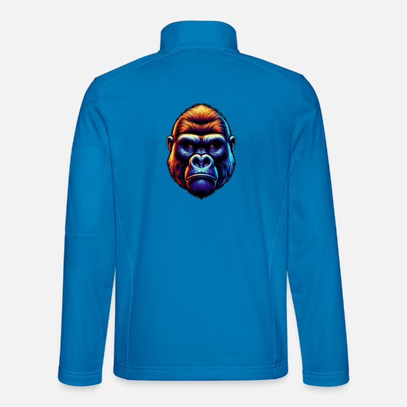 Gorilla - Unisex Softshelljacke - Lichtblau