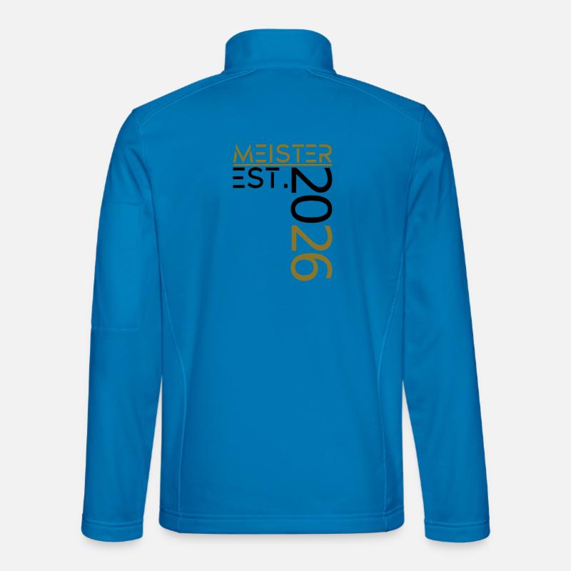 Meister est. 2026 - Unisex Softshelljacke - Lichtblau