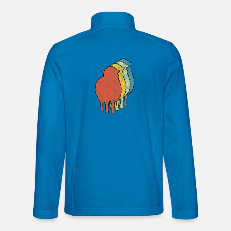 Sheep Sheep - Unisex Softshell Jacket - light blue