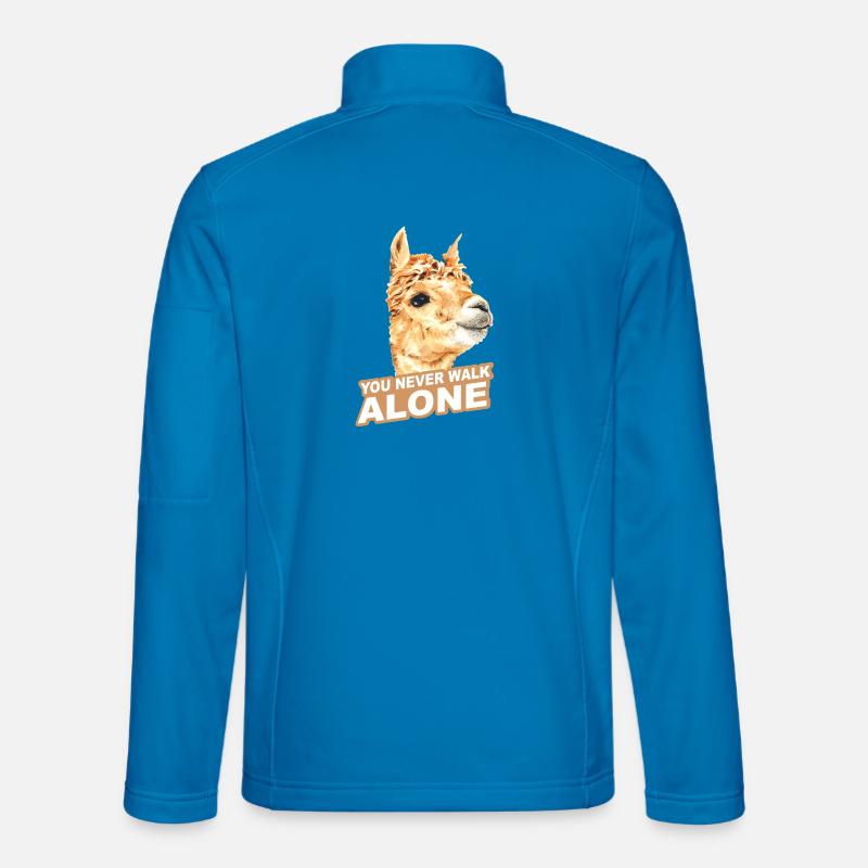 Alpaca - Unisex Softshell Jacket - light blue