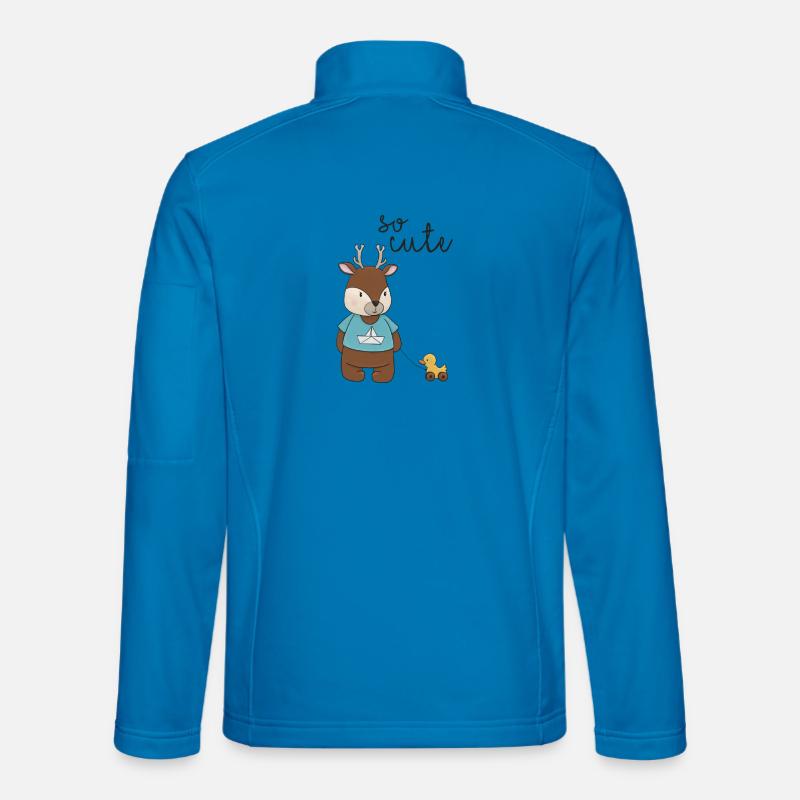 So Cute – Reh mit Entchen 🦌💛 Unisex Softshelljacke